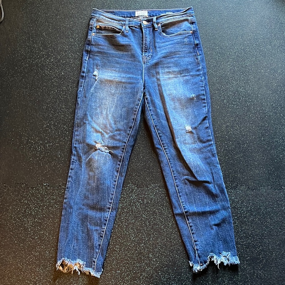 Nicole Miller NOMAD Super High Rise Straight Size 8